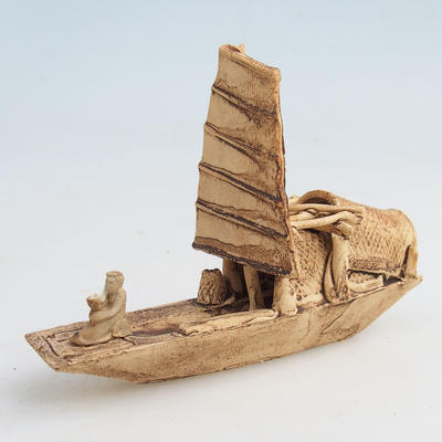 Keramická figurka - loď - 1