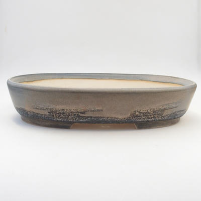 Bonsai miska 38 x 29,5 x 7,5 cm, barva šedá - 1