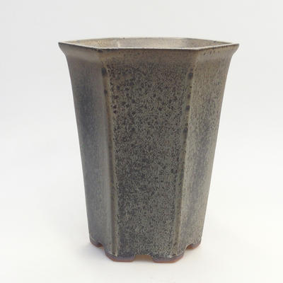 Bonsai miska 17 x 15 x 20,5 cm, barva šedá - 1
