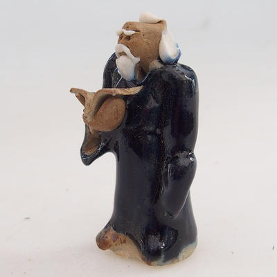 Keramická figurka - mudrc s knihou - 1