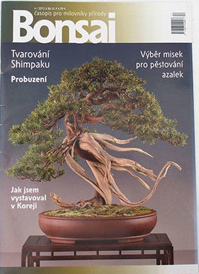 časopis bonsaj - ČBA 2012-4