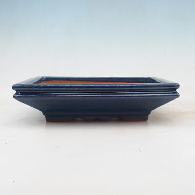 Bonsai miska 22 x 17 x 5,5 cm, barva modrá - 1