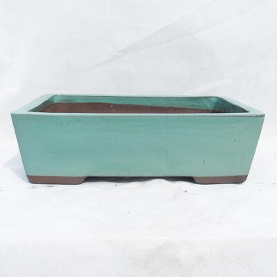 Bonsai miska 41 x 29 x 12  cm, barva zelená - 1