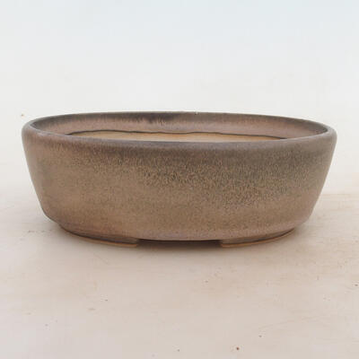 Bonsai miska 18 x 13 x 6 cm, barva šedá - 1