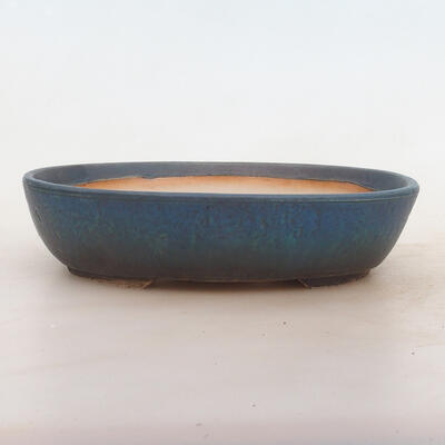 Bonsai miska 23 x 17,5 x 5,5 cm, barva modrá - 1