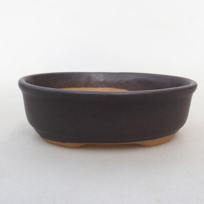 Bonsai miska H 04 - 10 x 7,5 x 3 cm, černá matná - 1