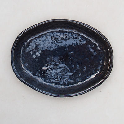 Bonsai podmiska H 05 - 10 x 7,5 x 1 cm, černá lesklá - 1