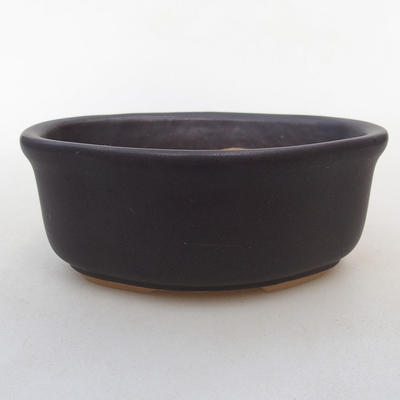 Bonsai miska H 05 - 10 x 7,5 x 4,5 cm, černá matná - 1