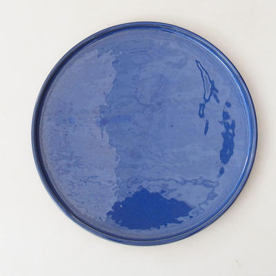Bonsai podmiska H 21 - 21,5 x 21,5 x 1,5 cm, modrá - 1