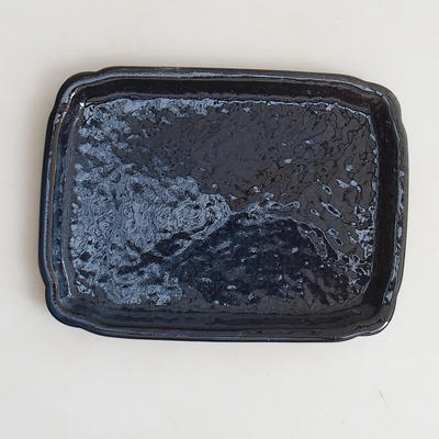 Bonsai podmiska H 50 - 17 x 12,5 x 1,5 cm, černá lesklá - 1