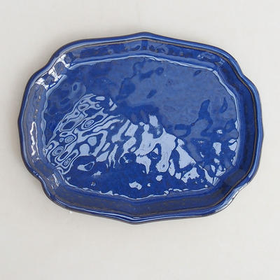 Bonsai podmiska H 51 - 18 x 14 x 1,5 cm, modrá - 1