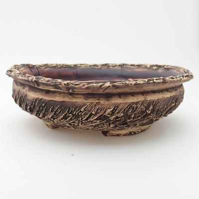 Keramická bonsai miska 2.jakost - páleno v plynové peci 1240 °C - 1