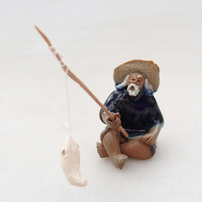 Keramická figurka - Rybář F4 - 1