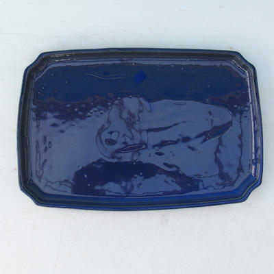 Bonsai podmiska H 07p - 27 x 18 x 2 cm, modrá - 1