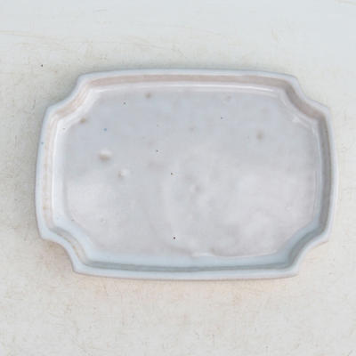 Bonsai podmiska H 17 - 14 x 10 x 1 cm, bílá  - 1