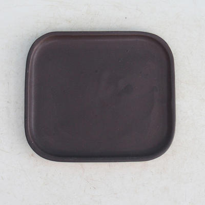 Bonsai podmiska H 38 - 12 x 10 x 1 cm, černá matná  - 1