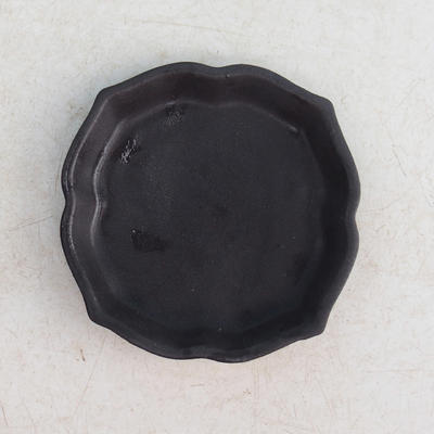 Bonsai podmiska H 95 - 7 x 7 x 1 cm, černá matná - 7 x 7 x 1 cm - 1