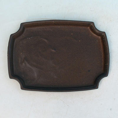 Bonsai podmiska H 03 - 16,5 x 11,5 x 1 cm, hnědá - 1