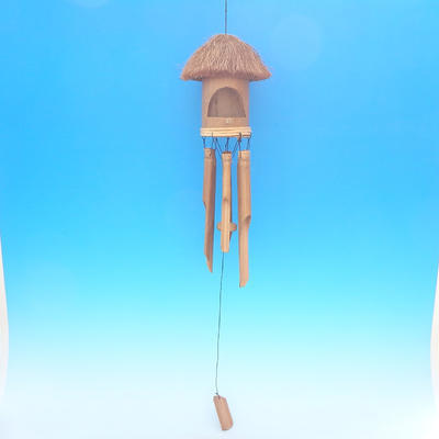Bambusová zvonkohra Kokos 110 cm - 1