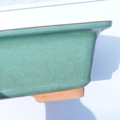Bonsai miska 42 x 32 x 13 cm barva zelená - 2