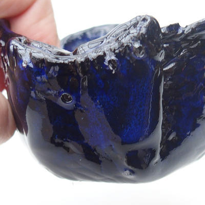 Keramická Skořápka 7,5 x 7,5 x 6 cm, barva modrá - 2