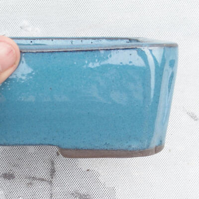 Bonsai miska 20 x 14 x 6,5 cm, barva modrá - 2