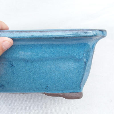 Bonsai miska 30 x 23 x 10,5 cm, barva modrá - 2