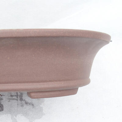 Bonsai miska 41 x 31 x 8 cm, barva hnědá - 2