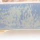 Keramická bonsai miska 14,5 x 11,5 x 4,5 cm, barva modrá - 2/3