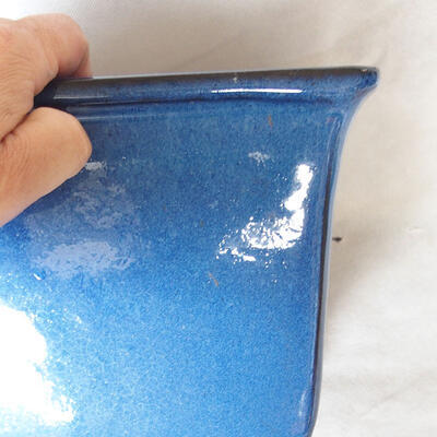 Bonsai miska 21 x 21 x 16 cm, barva modrá - 2