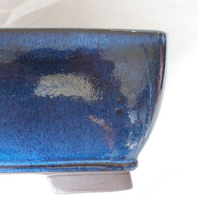 Bonsai miska 34 x 26 x 13 cm, barva modrá - 2