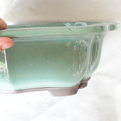Bonsai miska 39 x 32 x 12 cm, barva zelená - 2