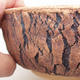 Keramická bonsai miska 20,5 x 20,5 x 6,5 cm, barva praskaná - 2/4
