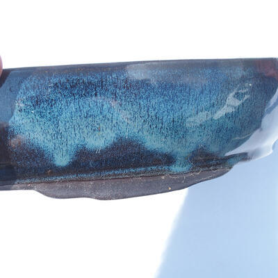 Bonsai miska 36 x 25 x 7 cm barva modrá - 2