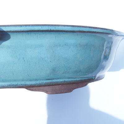 Bonsai miska 43 x 29 x 9 cm barva modrá - 2