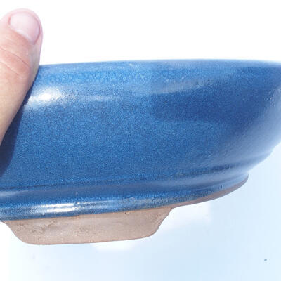 Bonsai miska 35 x 35 x 10 cm barva modrá - 2