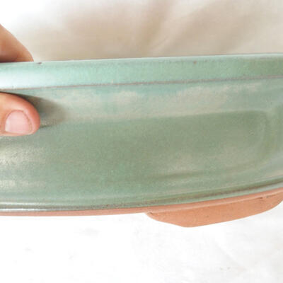 Bonsai miska 51 x 41 x 11 cm, barva zelená - 2