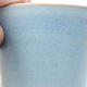 Keramická bonsai miska 9,5 x 9,5 x 7,5 cm, barva modrá - 2/3