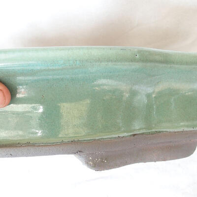 Bonsai miska 53 x 38 x 10 cm, barva zelená - 2