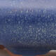 Keramická bonsai miska 17,5 x 15 x 3,5 cm, barva modrá - 2/3