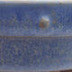 Keramická bonsai miska 18 x 18 x 5 cm, barva modrá - 2/3
