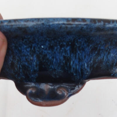 Bonsai miska 18,5 x 15 x 5 cm, barva modrá - 2