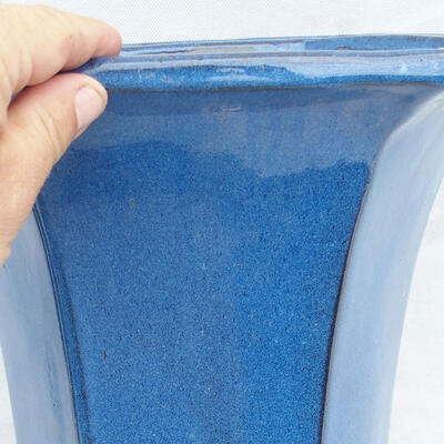 Bonsai miska 31 x 28 x 32 cm, barva modrá - 2