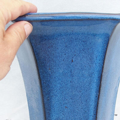 Bonsai miska 18 x 16 x 25 cm, barva modrá - 2