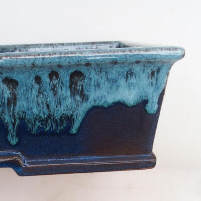 Bonsai miska 31 x 22 x 8 cm, barva modrobílá - 2