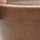 Keramická bonsai miska 14,5 x 14,5 x 16 cm, barva hnědá - 2/3