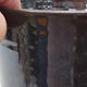 Keramická bonsai miska 14 x 14 x 16,5 cm, barva kovová - 2/3