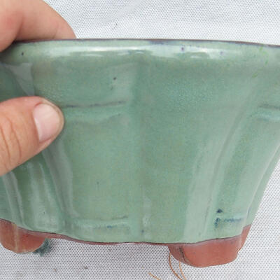 Bonsai miska 22 x 22 x 10 cm, barva zelená - 2