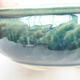 Keramická bonsai miska 14 x 14 x 5 cm, barva zelená - 2/3