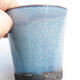 Keramická bonsai miska 7,5 x 7,5 x 8 cm, barva modrá - 2/3